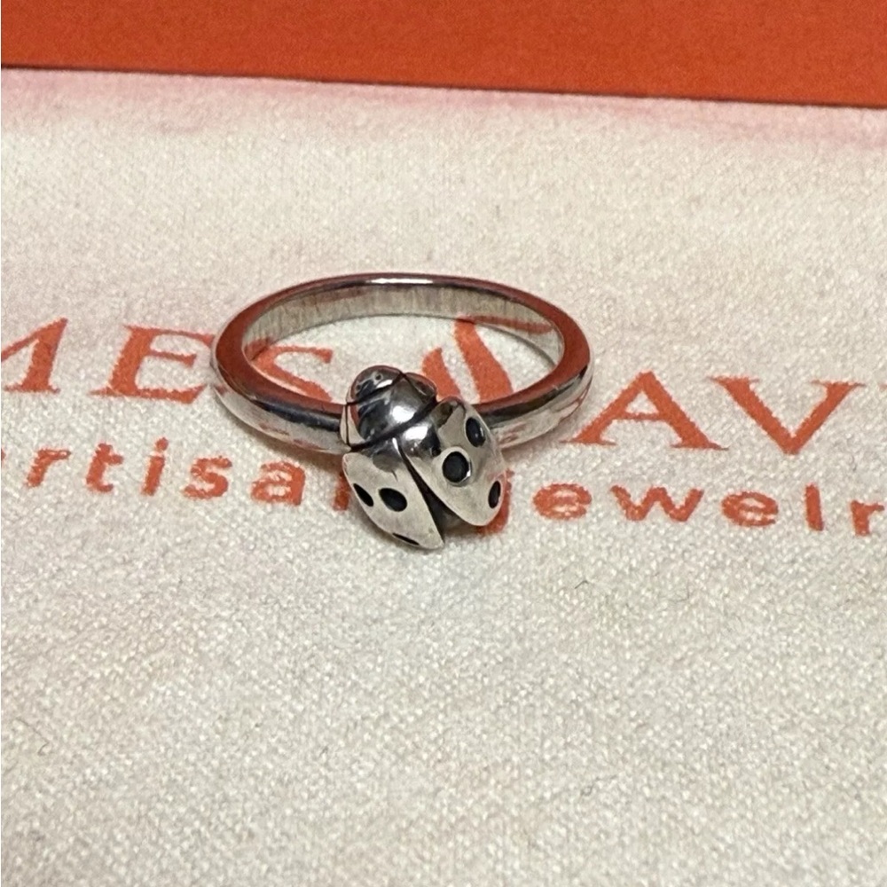 James Avery Stackable Ladybug Ring - image 3